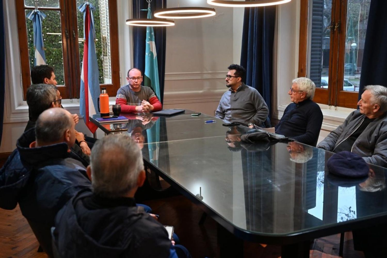 Reunión/inundaciones.
