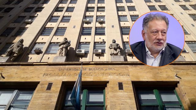 Pablo Rodríguez, decano de la facultad de Odontología de la UBA.