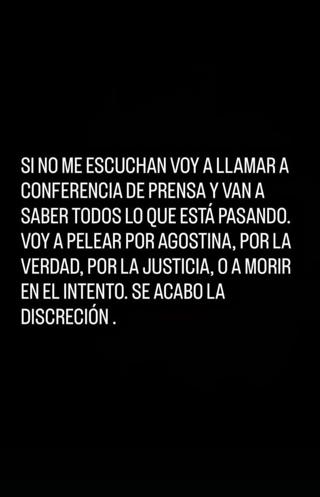 Los posteos de Fernanda Alaniz.