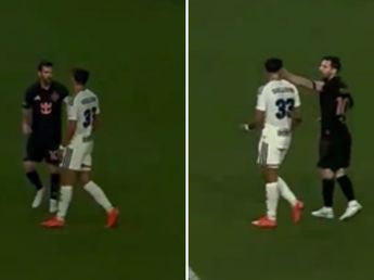 Pudo ser peor: la sanción que le dieron a Lionel Messi por un tenso cruce con un rival 
