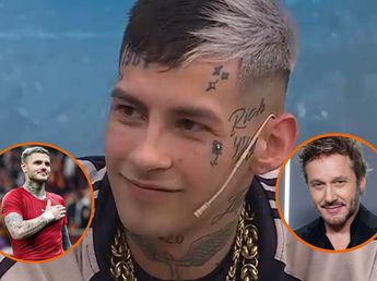 La picante frase de L-Gante cuando le preguntaron por el escándalo de Icardi y Benjamín Vicuña: “Es más fácil…”
