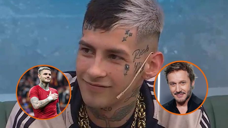 La picante frase de L-Gante cuando le preguntaron por el escándalo de Icardi y Benjamín Vicuña: “Es más fácil…”