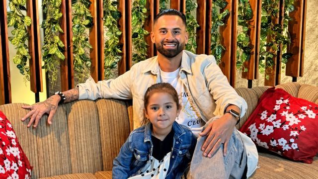 Lucas Trejo recordó a su hija, que murió en el terremoto de Venezuela.