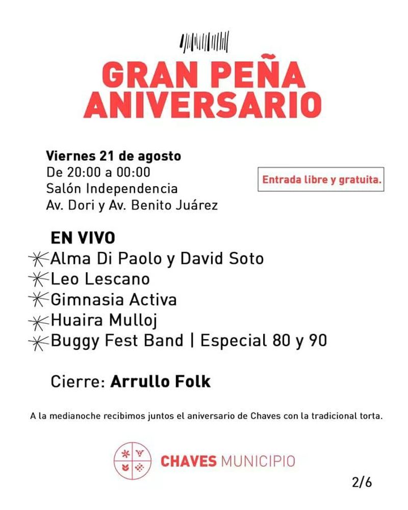 Aniversario Chaves