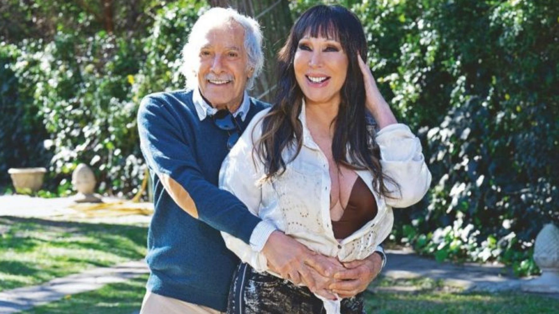 Moria y Pato Galmarini, la historia de amor