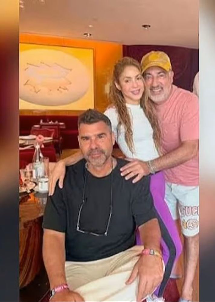 Shakira y Antonio de la Rúa: la foto que habla de reconciliación