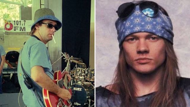 Gustavo Cerati y Axl Rose.