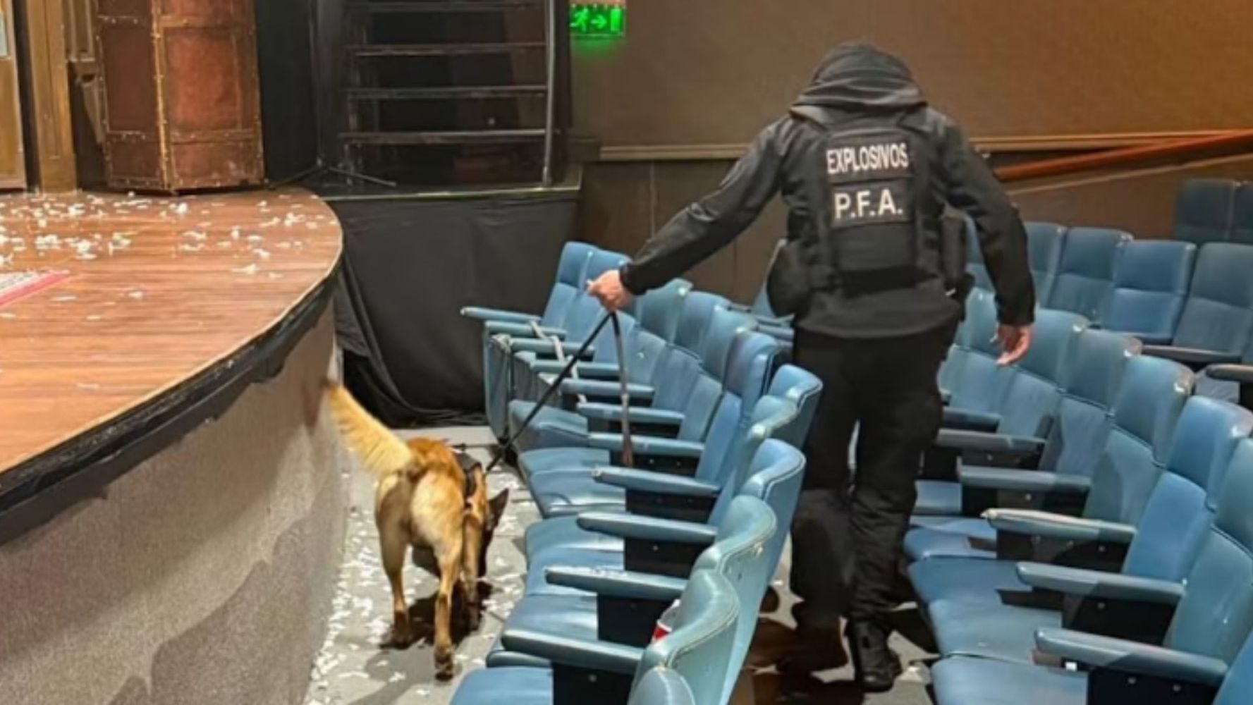 Inspeccionaron los lugares amenazados.