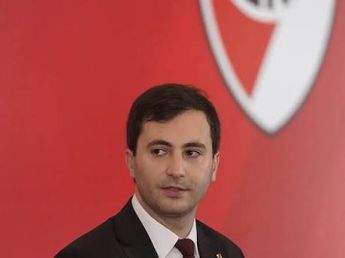 La curiosa reacción de Stefano Di Carlo, presidente de River Plate, que llamó la atención de los hinchas
