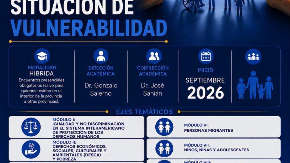 Se dictara en la Facultad de Derecho de la Universidad Nacional de Catamarca.