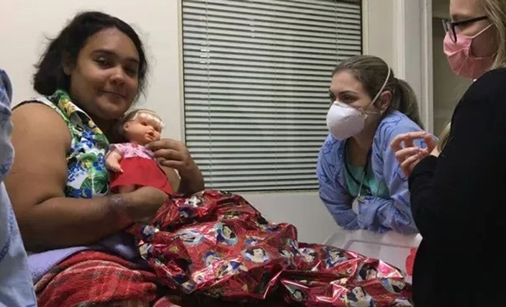 La mujer fue detenida.