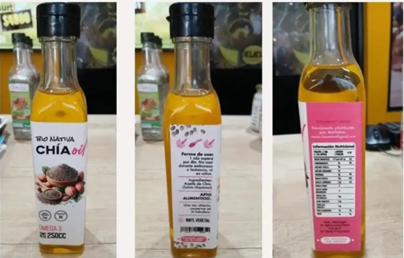 Los aceites prohibidos en Córdoba.