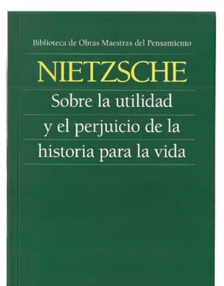 Friedrich Nietzsche, filósofo: "Solo aquel que construye el futuro tiene derecho a juzgar el pasado"