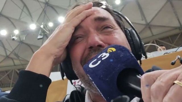 El "Bocha" Houriet, a pura pasión por el fútbol. Y por la Selección Argentina.