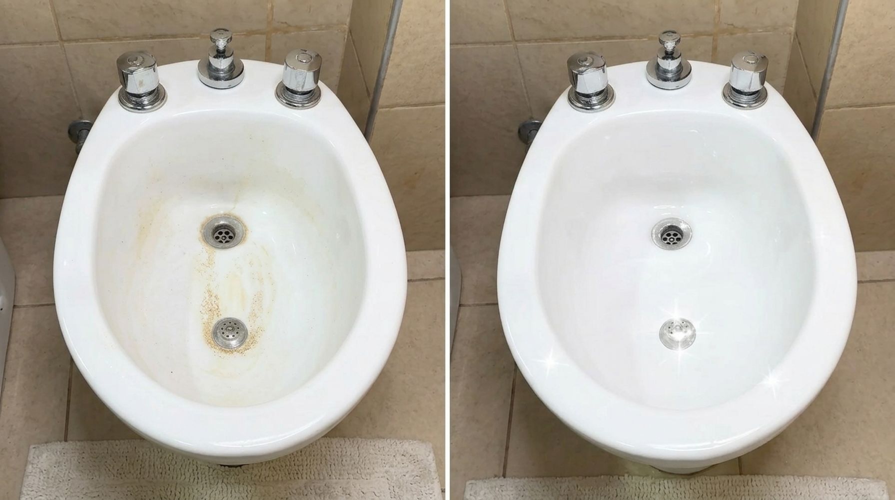 Si tu bidet o inodoro tiene sarro, podés quitar las manchas con solo dos ingredientes: detergente y ácido cítrico