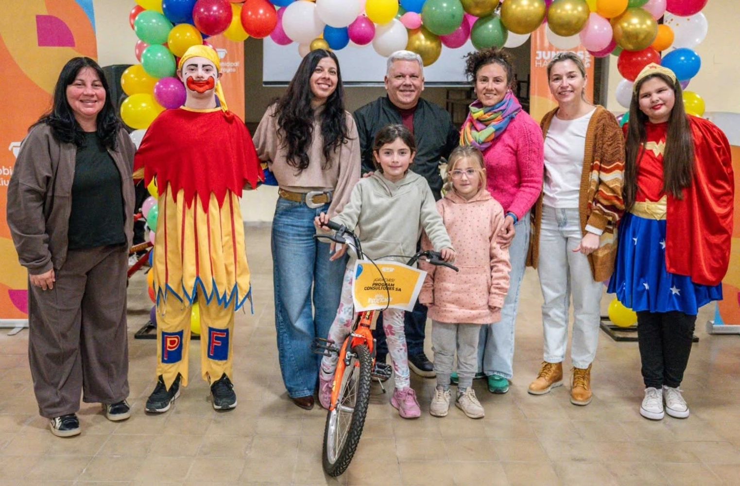 En el Mes de las Infancias el Municipio de Arroyito entregó por sorteo de 27 bicicletas
