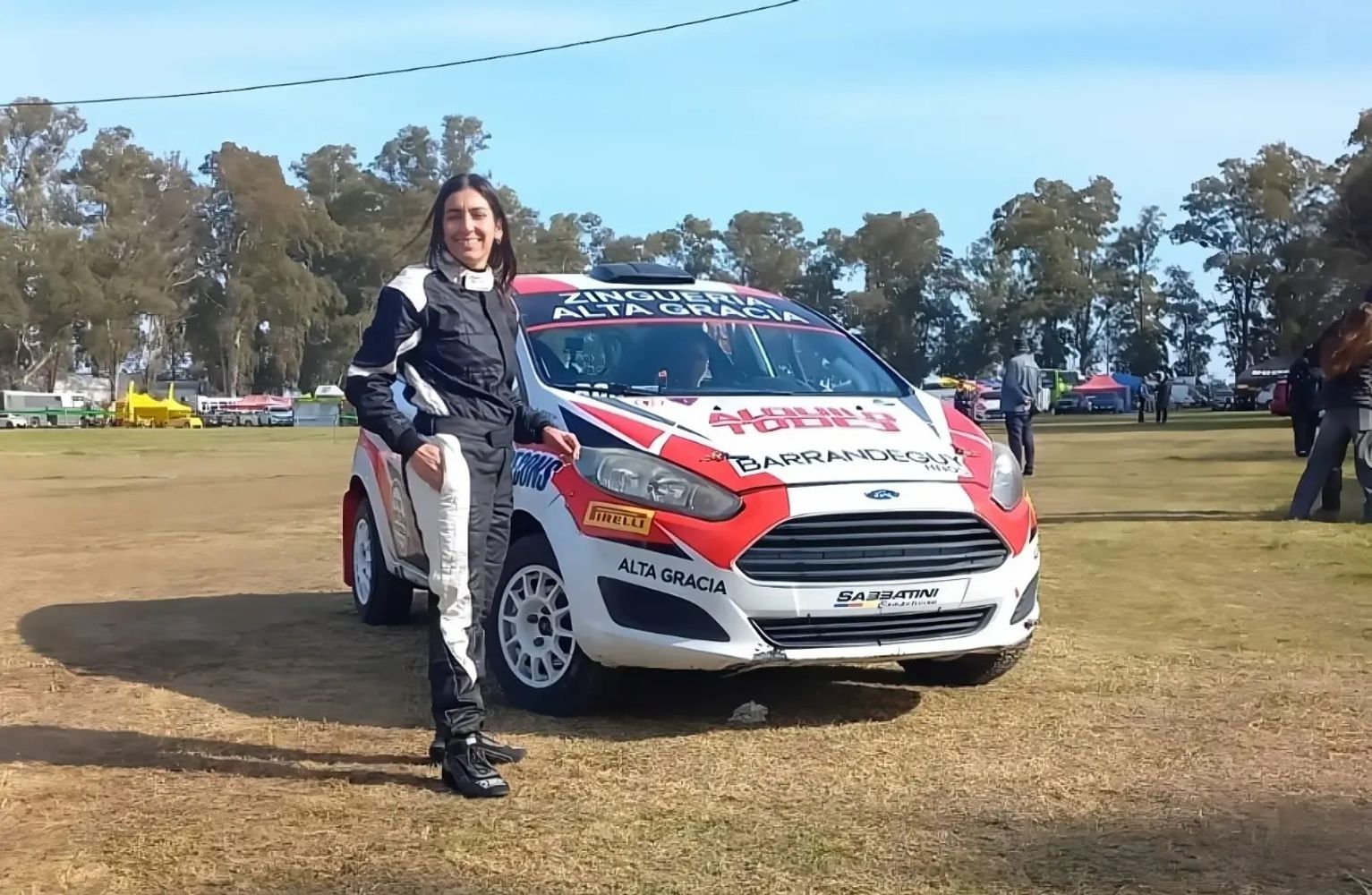 Maria José Moreno navegante Rally Cordobes