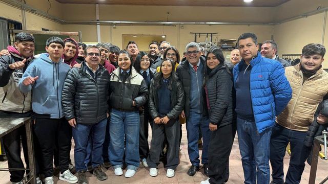 La empresa GLOBAL costeó las mejoras del espacio destinado a la formación técnica de los estudiantes.