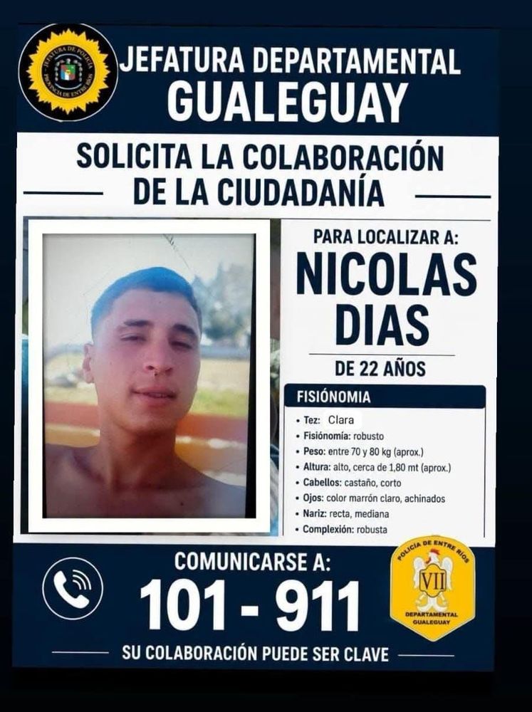 Desaparición de Nicolás.