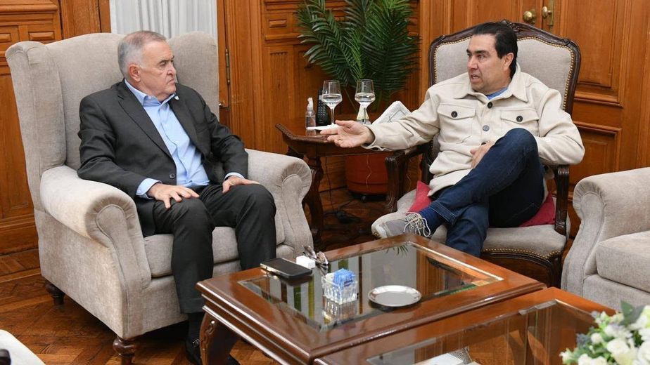 Jaldo repasó con Mansilla Plan Pre Lluvia y agenda PJ