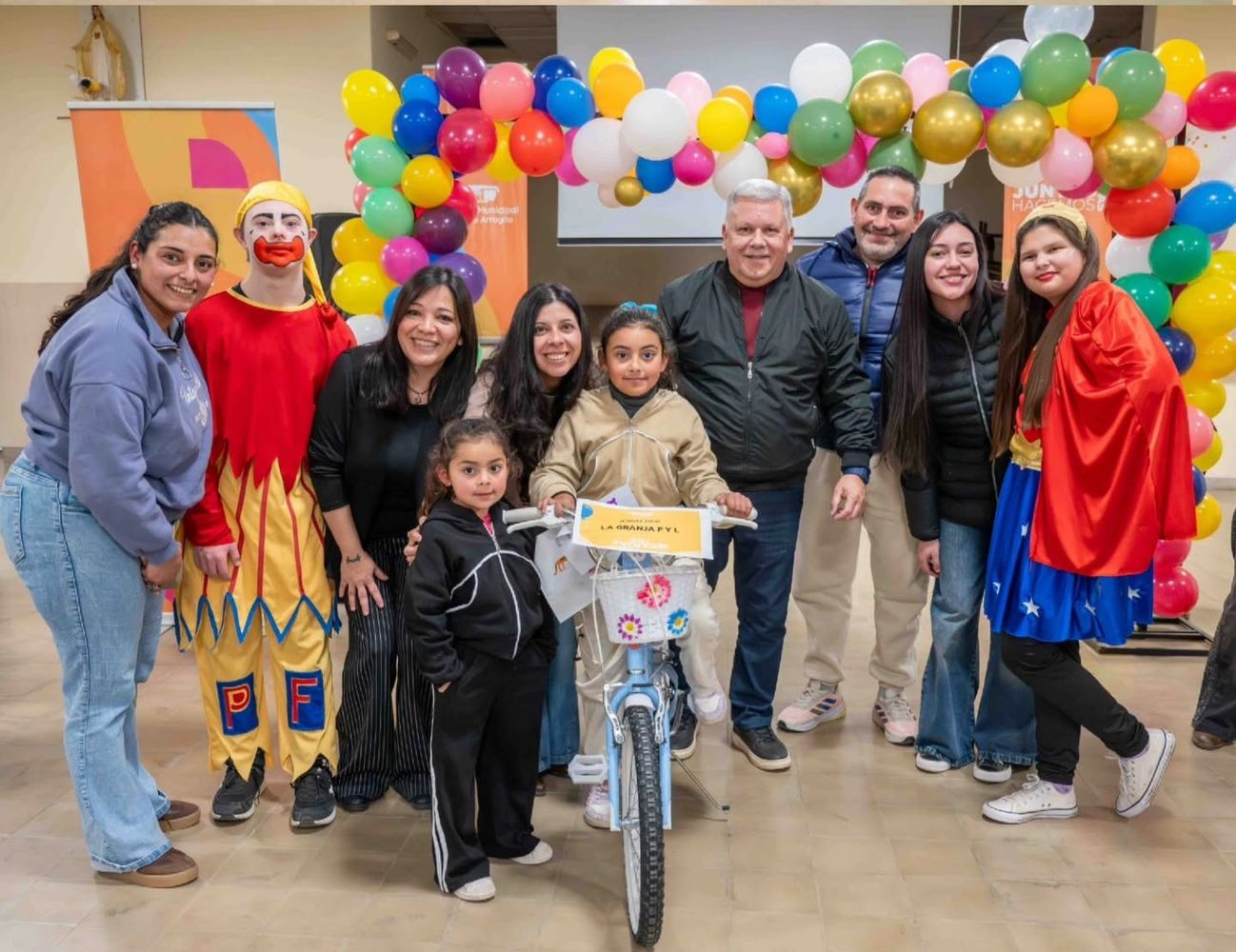 En el Mes de las Infancias el Municipio de Arroyito entregó por sorteo de 27 bicicletas