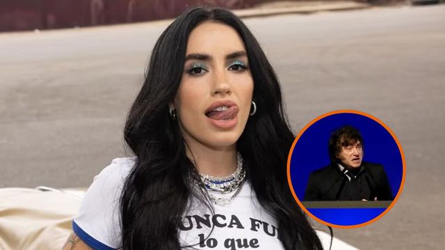 Lali Espósito habló de su cruce con Javier Milei