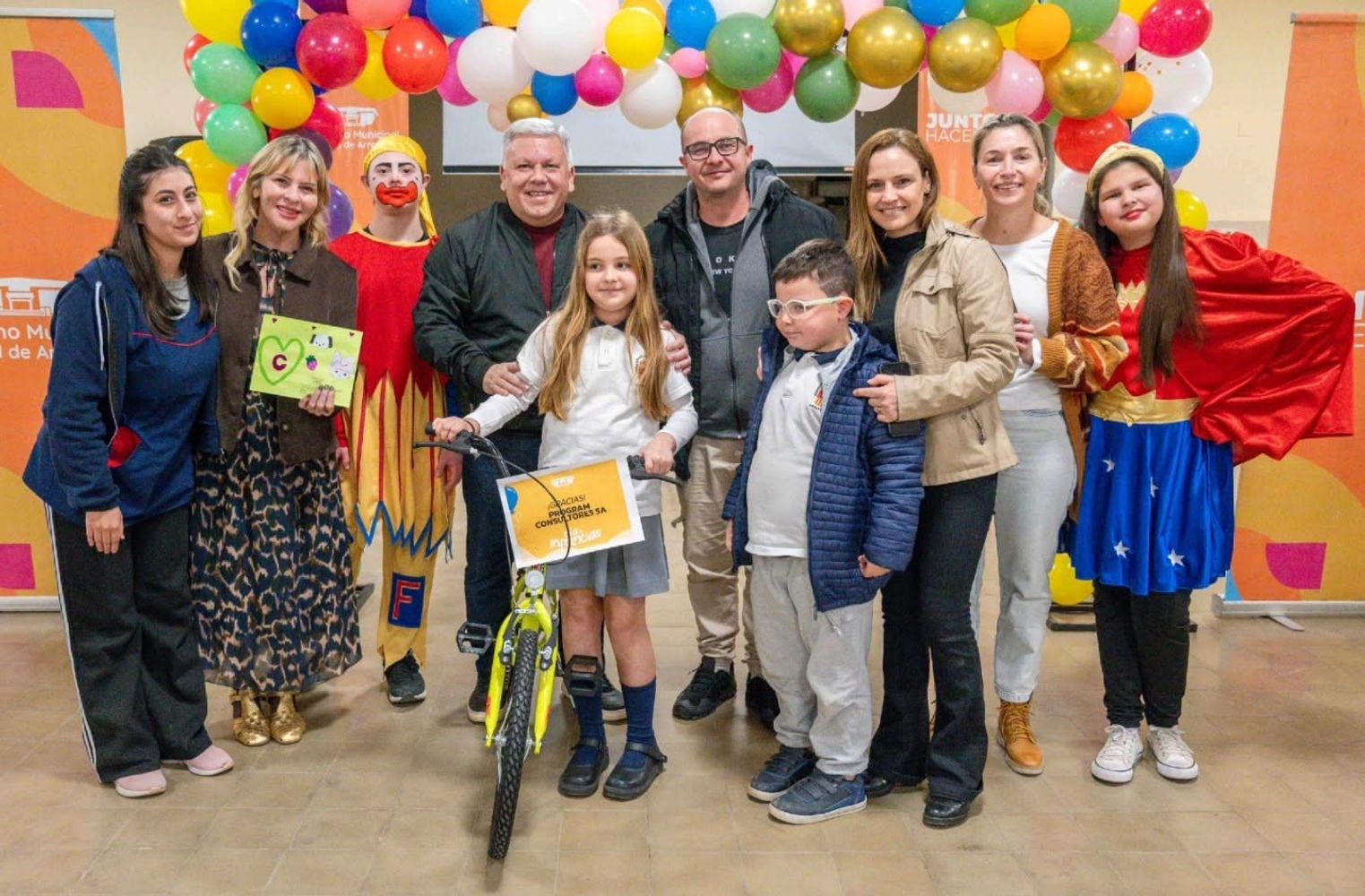 En el Mes de las Infancias el Municipio de Arroyito entregó por sorteo de 27 bicicletas