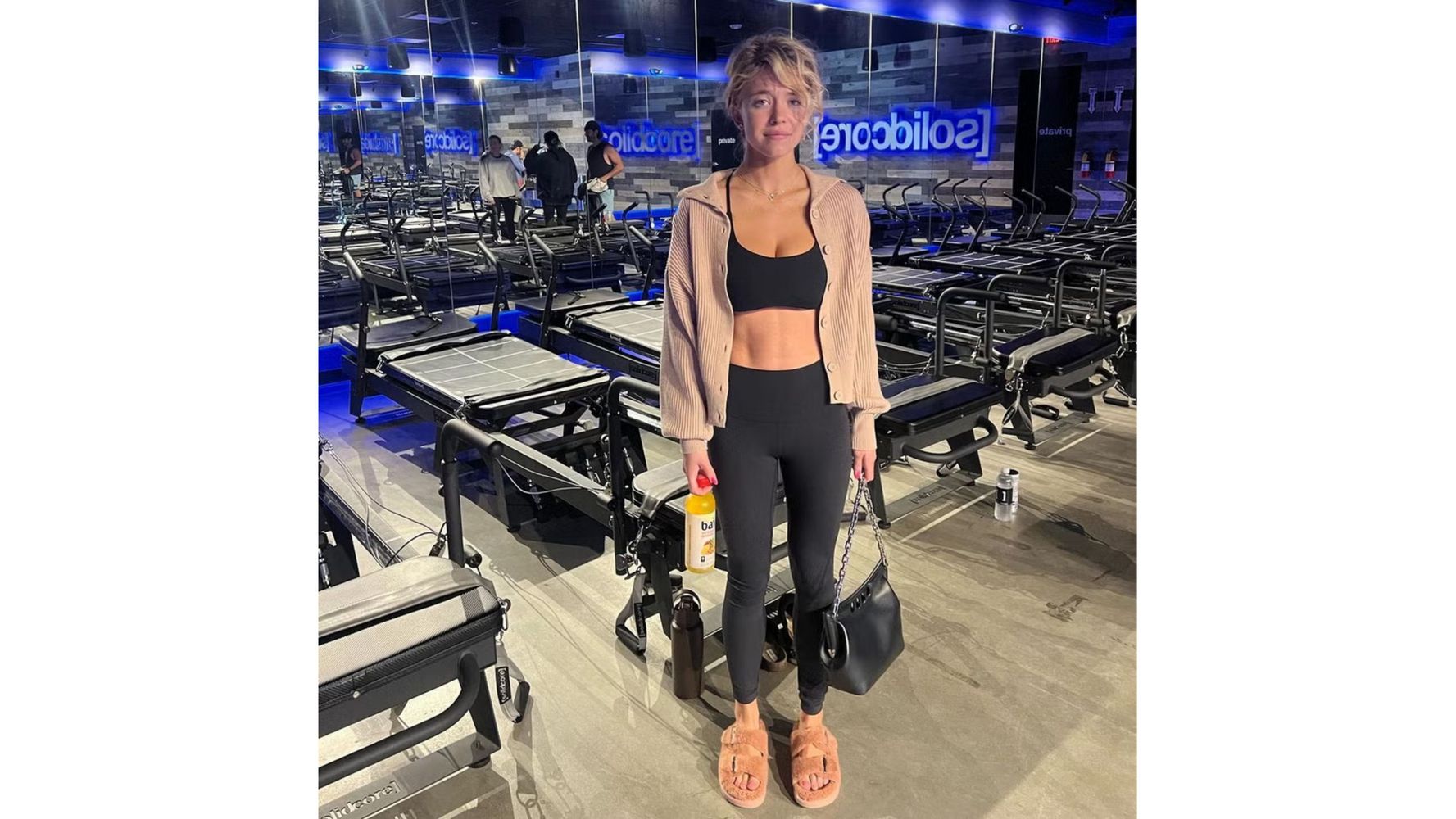 La actriz estadounidense se muestra a diario en el gimnasio.