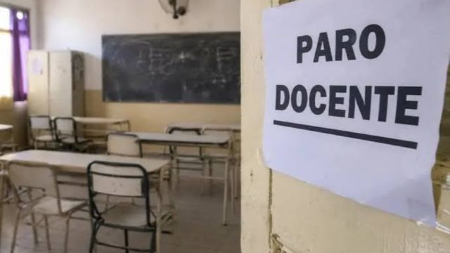 Paro docente ER.