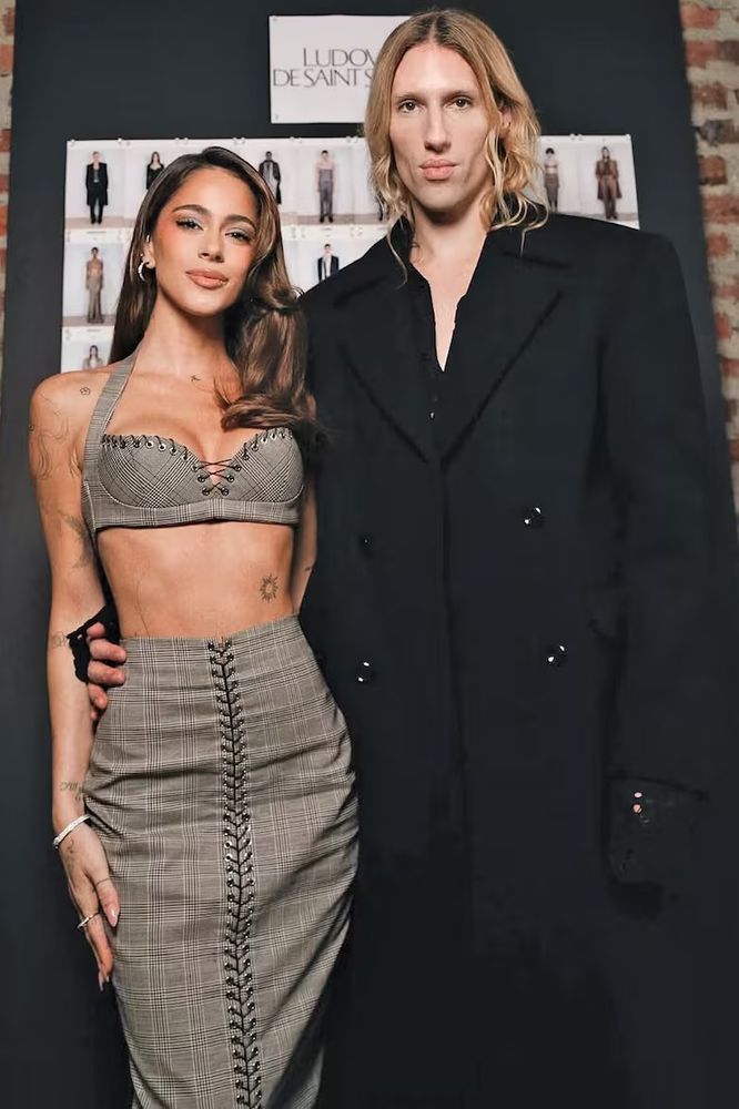 Tini Stoessel y Ludovic de Saint Sernin.