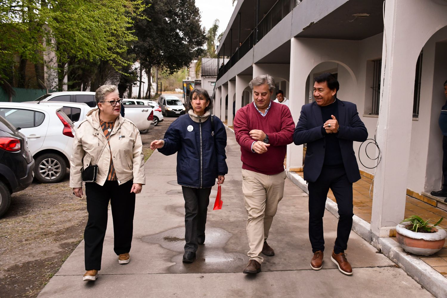 Silvia Barrera y Liliana Colino, presencias centrales en el 4º Encuentro Nacional de Mujeres de Malvinas, se despidieron de Jujuy visitando el Concejo Deliberante local.