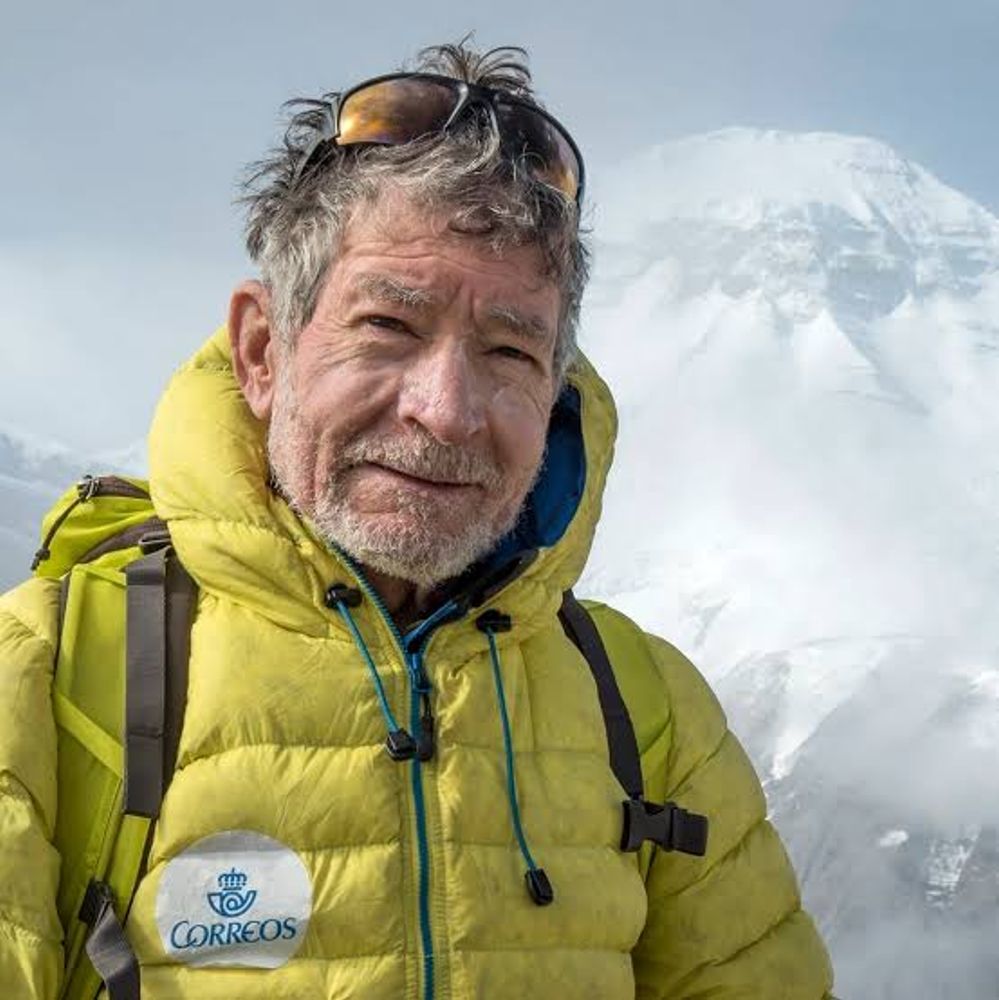 Carlos Soria, alpinista de 87 años: "No persigo récords, hago lo que me gusta"