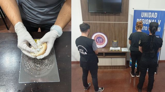 Puerto Iguazú: intentó ingresar cocaína oculta dentro de una galleta para un detenido.
