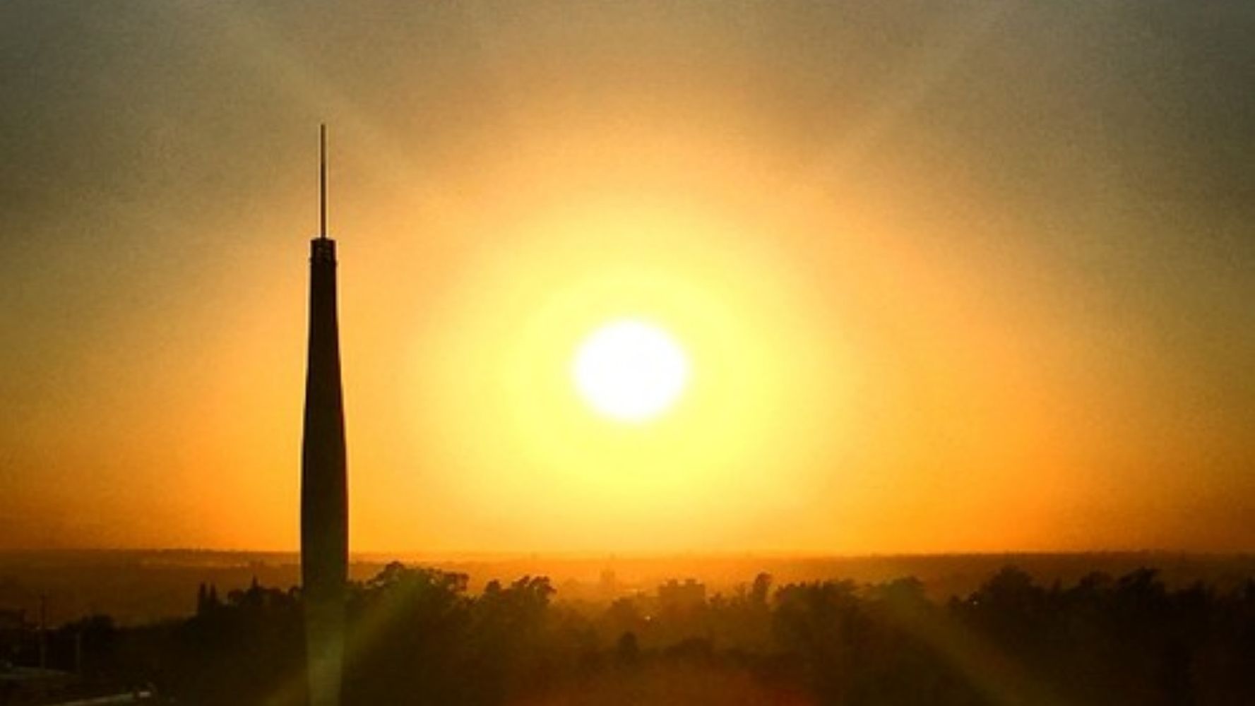 El pico de calor previo al cambio de clima en Córdoba.