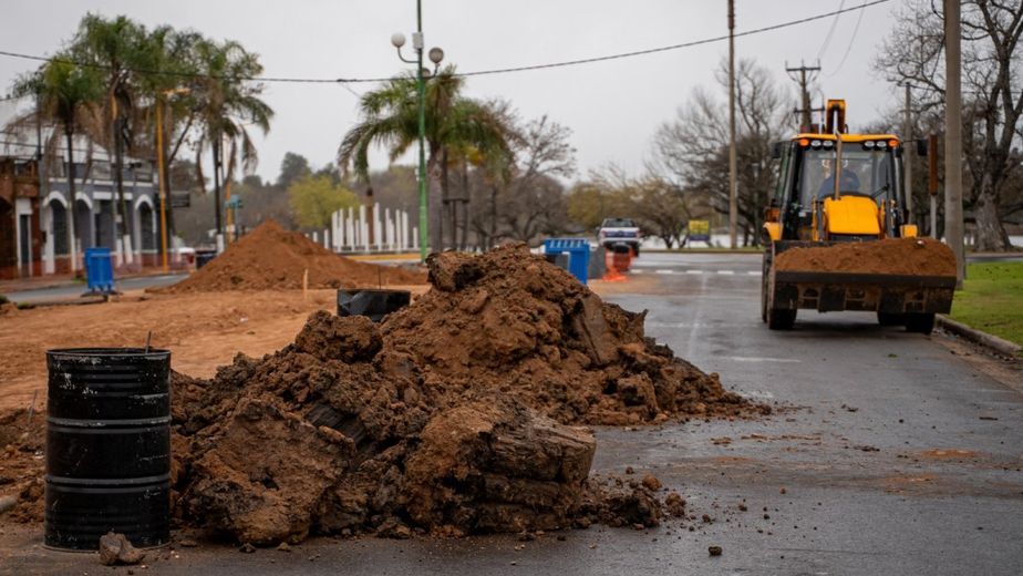 Plazoletas renovadas.