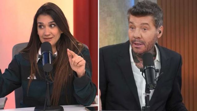 Marcelo Tinelli y Momi Giardina
