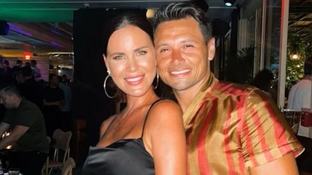 Natalie Weber y Mauro Zárate