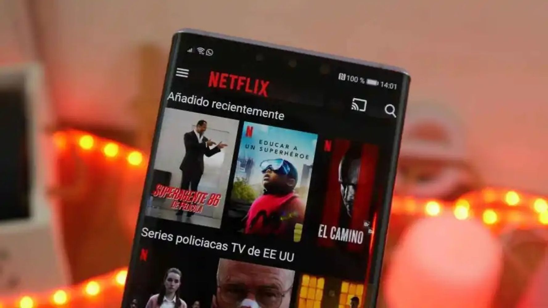 Netflix establece determinadas restricciones y fechas de vencimiento para algunos contenidos descargados.