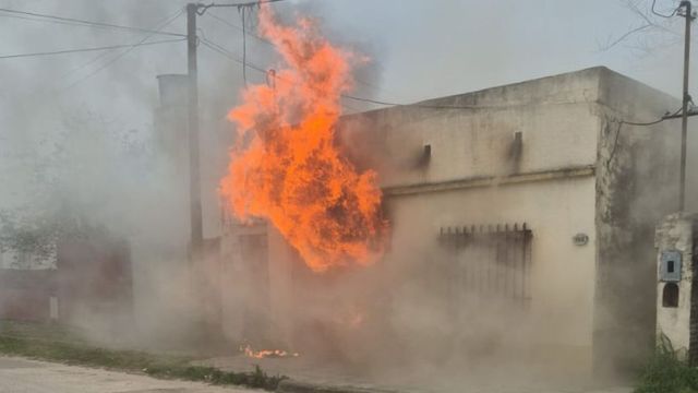 Incendio Gualeguaychú.
