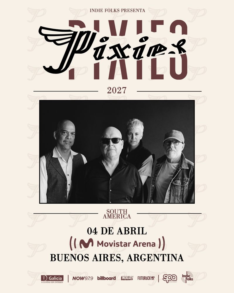 Pixies vuelve a la Argentina en 2027: precios y cuándo comienza la venta de entradas