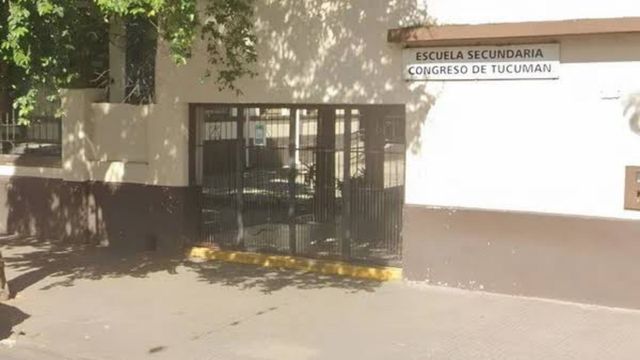 Escuela secundaria Congreso de Tucumán.