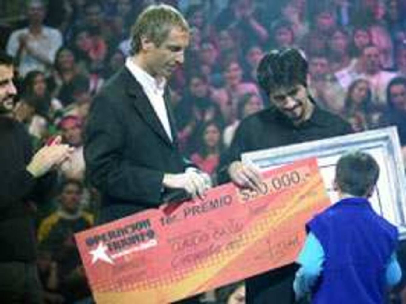 Claudio Basso, ganador de Operación Triunfo