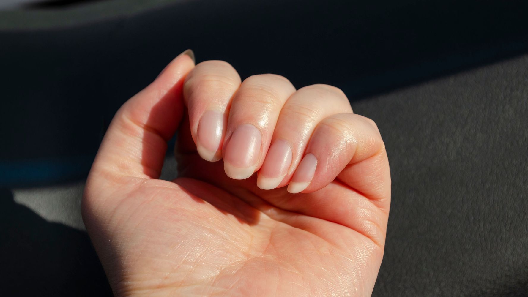 Uñas saludables.