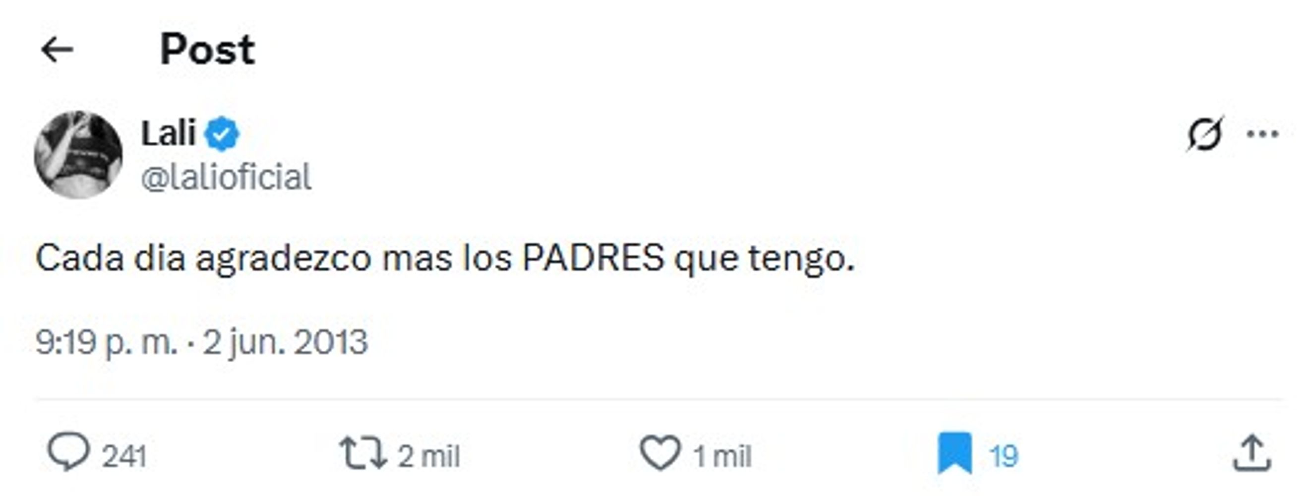 ¿Lali sabía algo?: el premonitorio tuit contra Alejandro Stoessel que se viralizó tras el escándalo con Tini