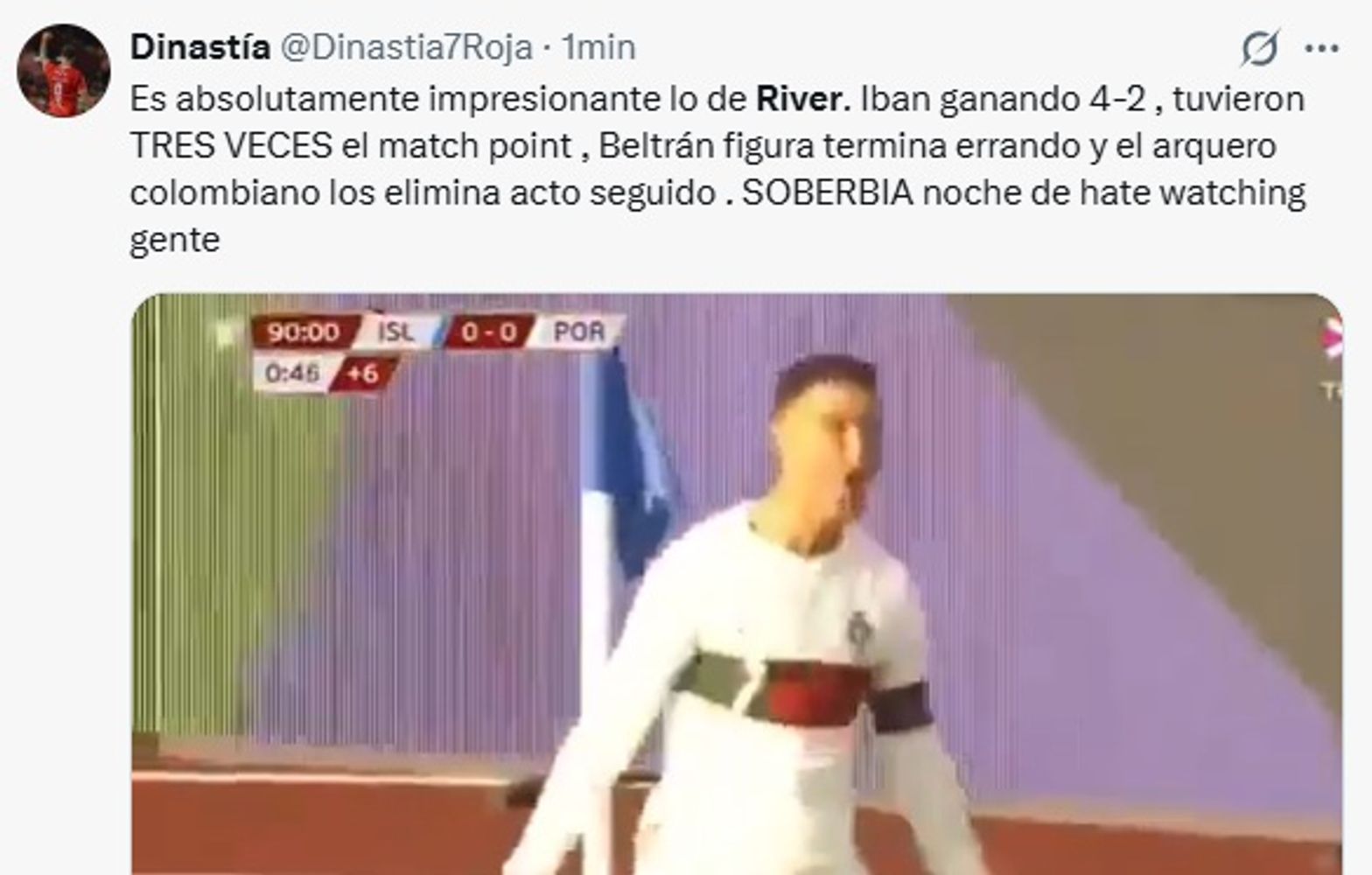 Memes eliminación River
