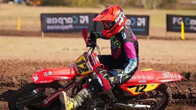 Santino Riba piloto Motocross Arroyito