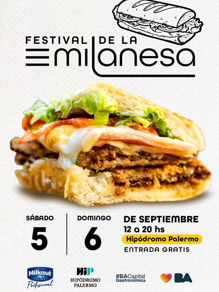 Llega el Festival de la Milanesa 2026 con entrada gratis: cuándo y dónde será y qué se podrá comer