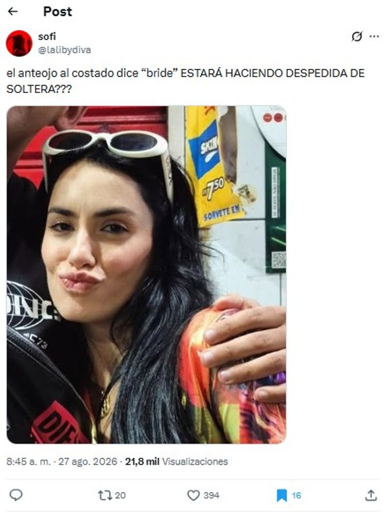 Las fotos de la íntima despedida de soltera de Lali Espósito en Río de Janeiro: remeras temáticas, restaurante de lujo y salidas nocturnas