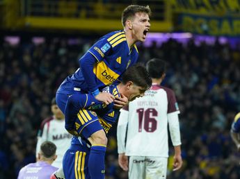Boca lo ganó en la última del partido ante Lanús, por la infalible ley del ex