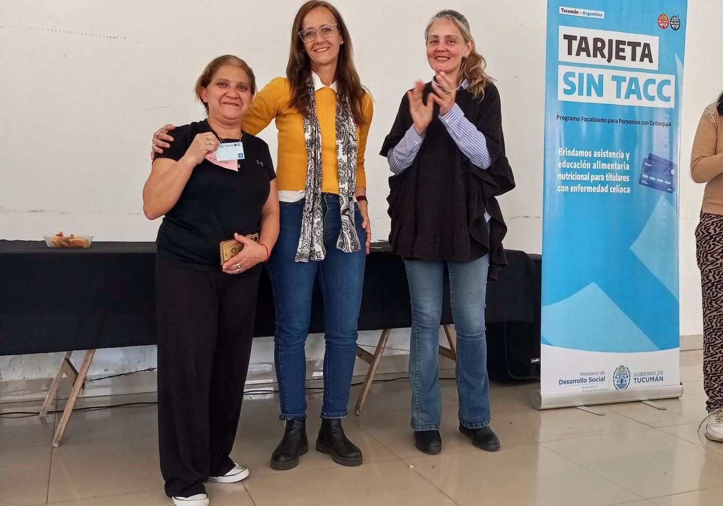 La actividad reunió a beneficiarios de la Tarjeta Sin TACC, un programa que Tucumán inauguró en 2020.